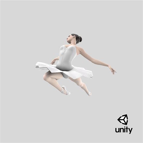 Ballet Dancer Ballerina 3d Model 199 Max Gltf Ma Upk Unitypackage Lxo Blend Obj Fbx