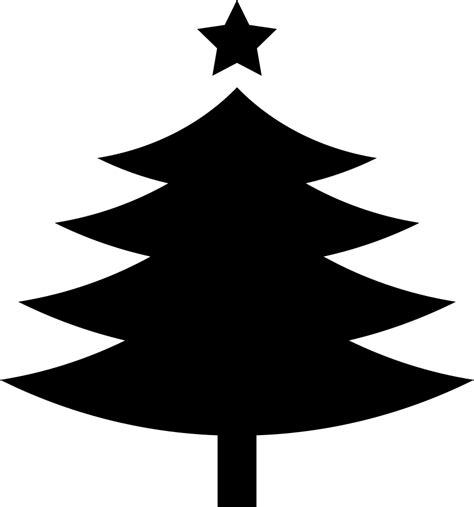 Choose from over a million free vectors, clipart graphics, vector art images, design templates, and illustrations created by artists worldwide! Christmas Tree With A Fivepointed Star On Top Svg Png Icon ...