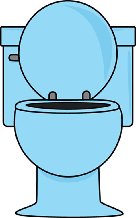 Cartoon Toilet Clip Art Clipart Kid