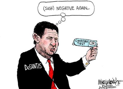 Political Cartoon On Desantis Attacks Democracy By Mike Luckovich