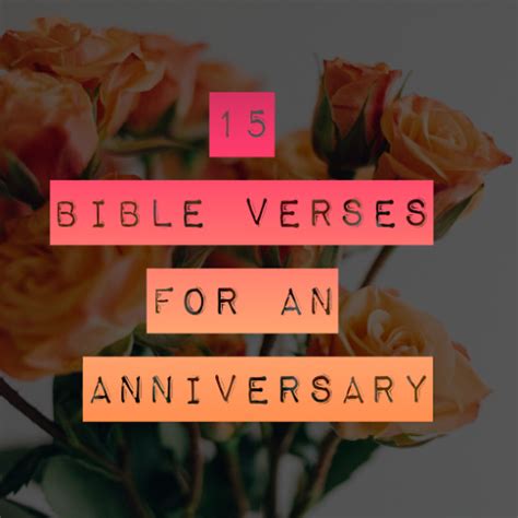 15 Bible Verses For An Anniversary Quotes For Special Occasions
