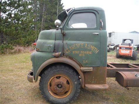 Two 1949 Dodge Coe Cabover Trucks