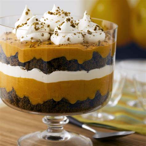 Pumpkin Gingerbread Trifle By Paula Deen Pumpkin Recipes Trifle