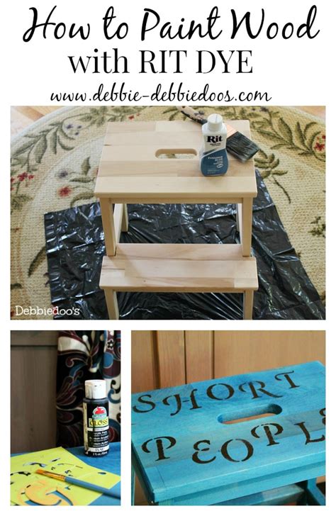 How To Paint Wood With Rit Dye In 7 Simple Steps