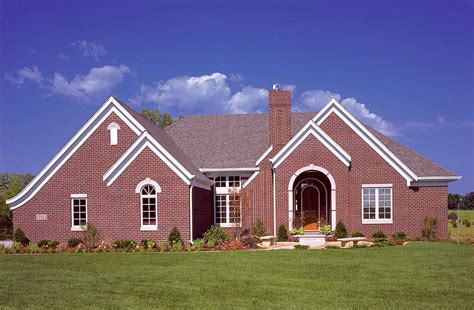 Elegant Brick Ranch House Plan 73062hs Architectural Designs