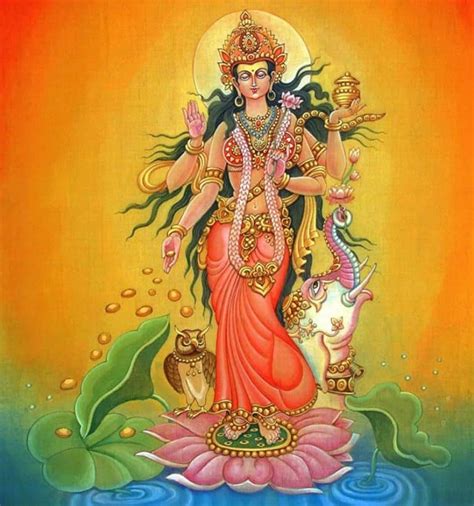 Goddess Lakshmi Goddess Of Wealth And Prosperity