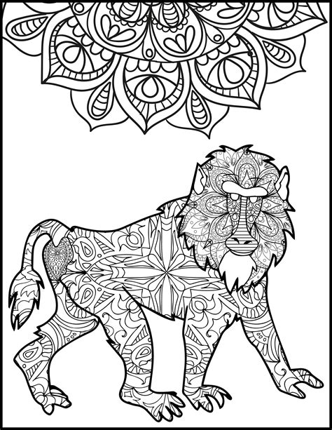 Find all the coloring pages you want organized by topic and lots of other kids crafts and kids activities at allkidsnetwork.com. Baboon Coloring Pages at GetColorings.com | Free printable ...