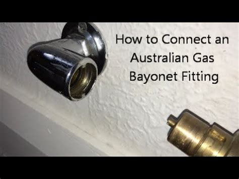 Natural gas heater boasts 125,000 btus, designed for smaller bodies zodiac legacy lrz325mn millivolt analog control 325k btu natural gas polymer header pool and spa heater. How to Connect an Australian Gas Bayonet Fitting - YouTube