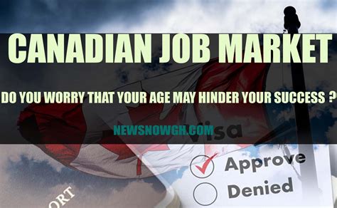 Do you worry that your age may hinder your success in the Canadian job