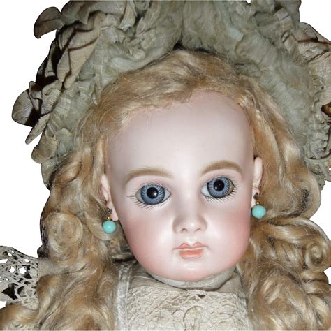 most beautiful portrait jumeau french bebe in larger size in from antiquedolls on ruby lane