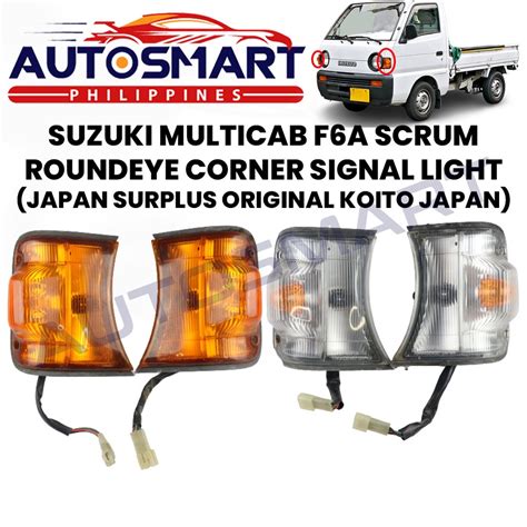 Japan Surplus Suzuki Multicab F A Scrum Round Eye Corner Signal Light