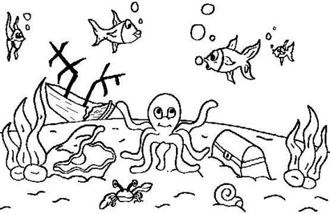 Bajo El Mar Dibujos Recortables Y Posters De Animales Marinos