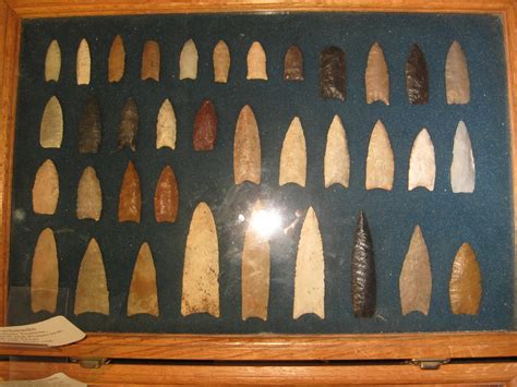 Native American Artifacts Arrowheads Stones And Bones Traveling Museum