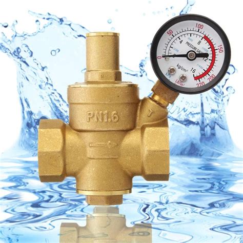 Jual Dn20 34 Adjustable Relief Valve Brass Water Pressure Reducing