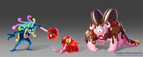 Artstation Candy Monsters