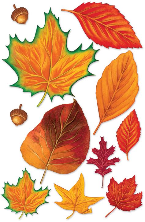 Wholesale Fall Leaf Cutouts Sku 1907251 Dollardays