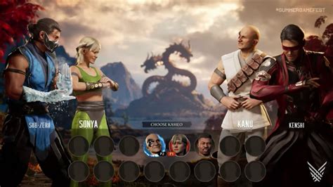 Summer Game Fest 2023 Mortal Kombat 1 Gameplay Showcases Kameo