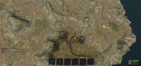 La Map De Rust Se Compose De Plusieurs Zones