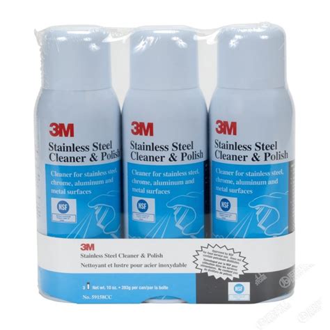 3m stainless steel cleaner and polish. 3M™ Stainless Steel Cleaner & Polish Aerosol - De-Jerbell ...