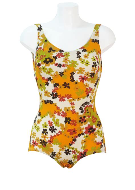 Pin count this lovely vintage valentine is from the graphics fairy here's the brownie box i created using soft neutrals and pretty pink, all finished in a satin radiance. Vintage 70's White Swimsuit with Orange, Brown and Green ...