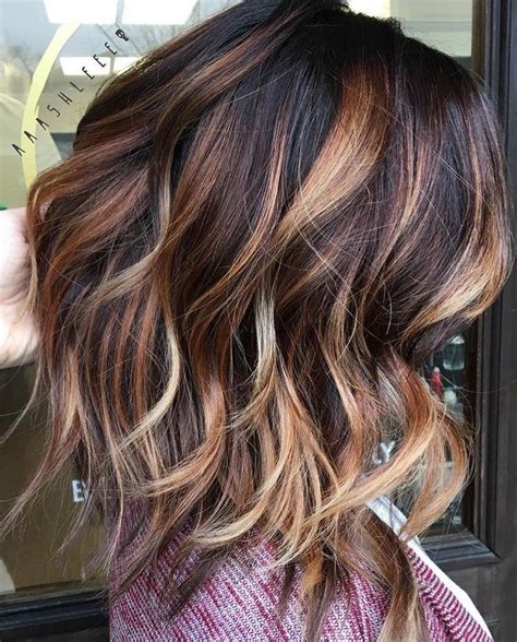 So, you can add purple, pink, or teal using this technique. Gorgeous Fall Hair Color For Brunettes Ideas 100+ | Ombre ...