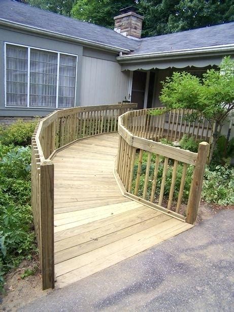Pin By Steve King On Exterior House Outdoor Ramp Wheelchair Ramp
