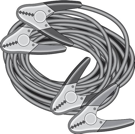 Royalty Free Jumper Cable Clip Art Vector Images And Illustrations Istock