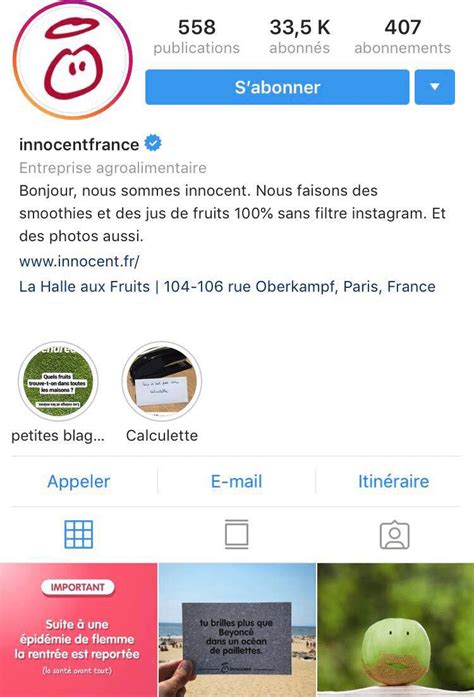 Les trois commandements pour une bio Instagram qui en ...