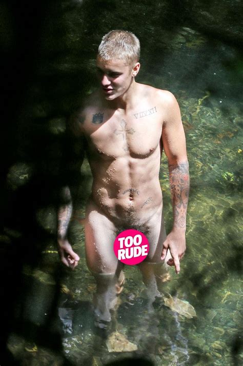 Justin Bieber Strips Down Naked In Hawaii With Rumored Girlfriend