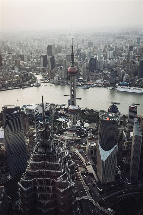 4k Free Download Oriental Pearl Tower Shanghai China Hd Phone