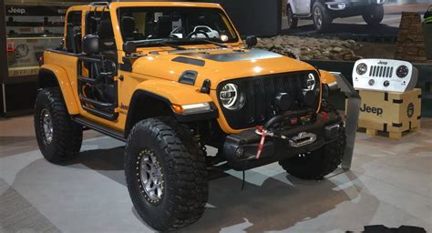 Nacho Jeep Concept Is Mopars Idea Of A Custom Trail Vehicle Carscoops