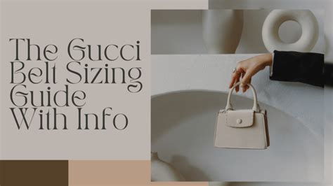 The Gucci Belt Sizing Guide With Info Trackpants