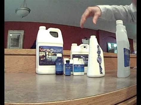Hucksters claim that drinking a few drops of hydrogen peroxide diluted in a glass of water will cure almost anything. Diluting 35% Food Grade Hydrogen Peroxide - YouTube
