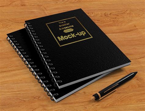 Download 26 Best Free Spiral Notebook Mockups 2020 - Colorlib