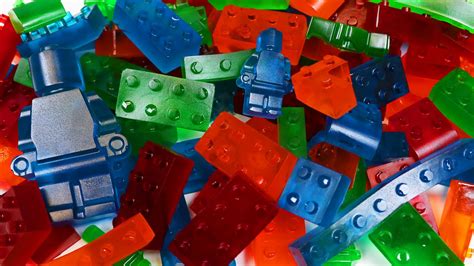 How To Make Gummy Lego Jello Candy Youtube