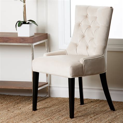 Dining chairs are available in various styles such as chairs, dining arm chairs without arms in wood or leather finish dressed, etc. Abbyson Living Maverick Fabric Tufted Dining Chair ...