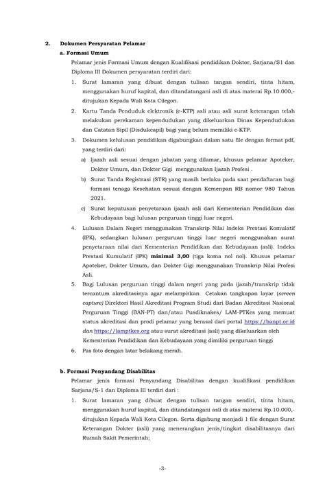 Pelamar yang diterima sebagai asn adalah pelamar yang memiliki nilai. Pengumuman CPNS Lingkungan Pemerintah Kota Cilegon Tahun ...