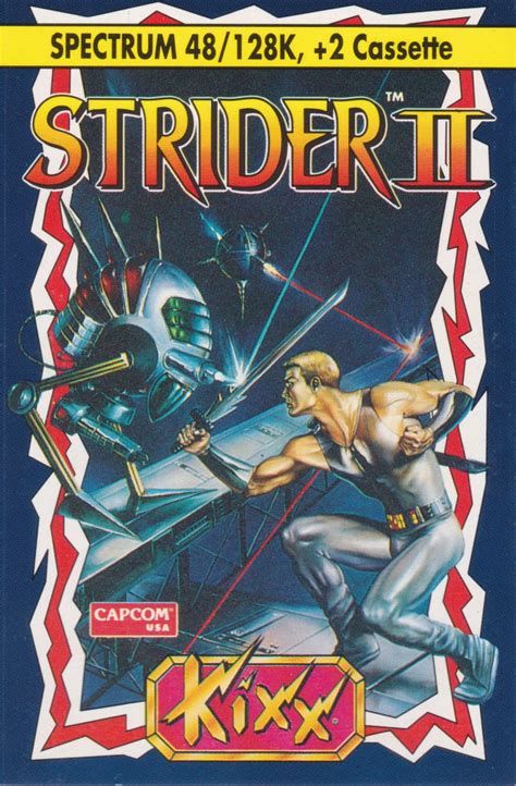 Strider 2 1990 Box Cover Art Mobygames