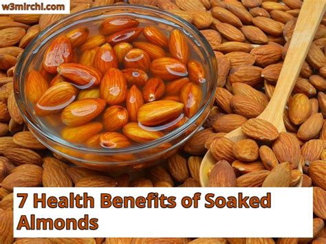 7 Health Benefits Of Soaked Almonds