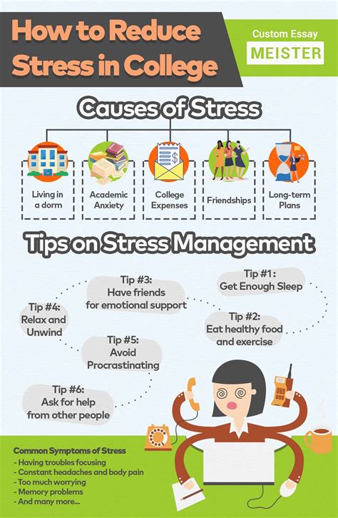 how to reduce stress in college