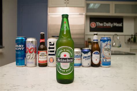 1 Heineken From Ranking Americas 10 Best Selling Beers What Tastes