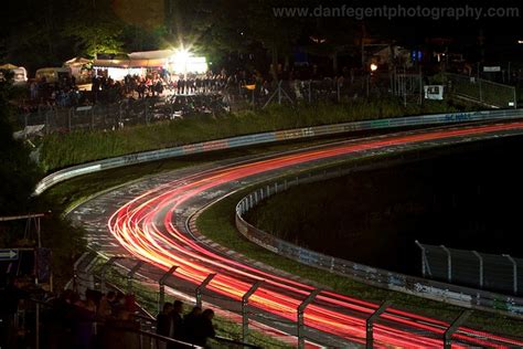 Nurburgring 24hr Brunchen Night Race Track Racing Motorcycles