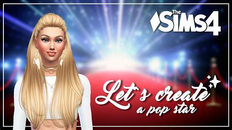 The Sims 4 Create A Sim Pop Star Youtube