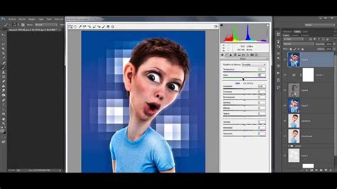 Tutorial Caricatura Con Photoshop Youtube