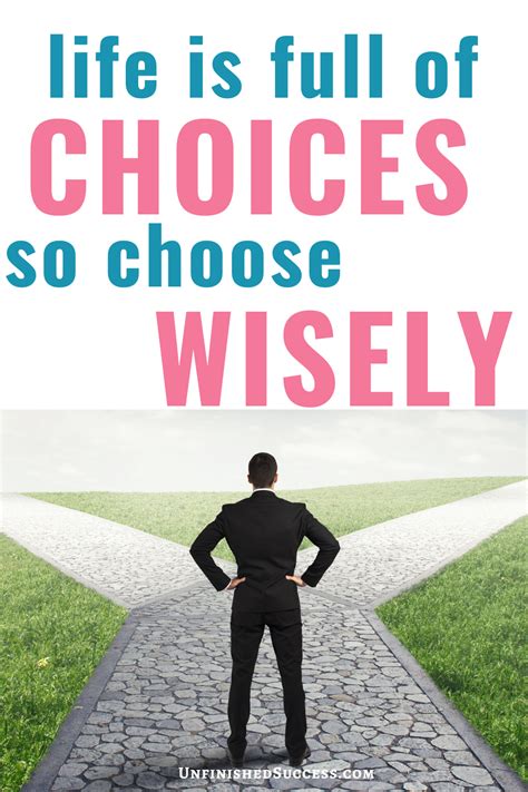 Life Is Full Of Choices Here Is How To Master It Life Life Choices Inspirational Quotes