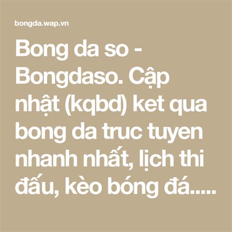 Bóng đá tây ban nha. Bong da so - Bongdaso. Cập nhật (kqbd) ket qua bong da ...