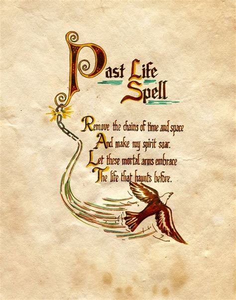 Past Life Spell By Charmed Bos On Deviantart Wicca Pinterest