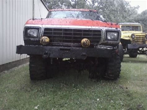Find Used 1979 Ford Bronco 4x4 Built Bigblock Mud Truck Monster In