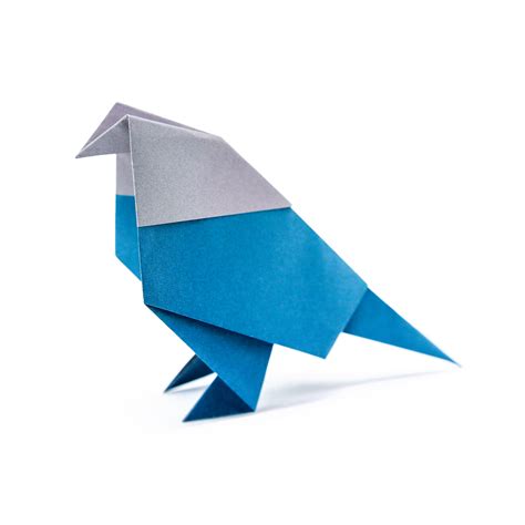 Bird Origami Origami Bird Instructions Paper Printable Coloring Step
