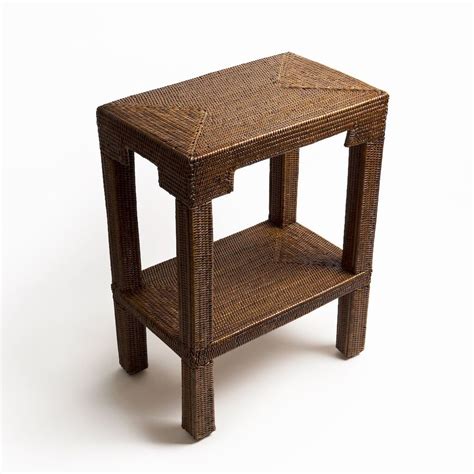 Save 15% in cart on select furniture with code july. Katha Rattan Side Table | Rattan side table, Side table ...